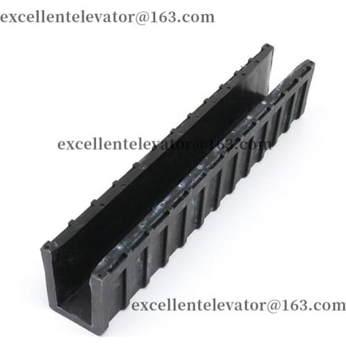 Elevator Guide Shoe Insert 13K L200mm W30mm H39mm Groove Width 16mm Use for Hitach MCA HGE