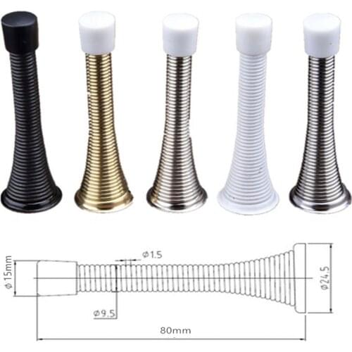 Door Stop Spring Doorstopper Protect Door Stopper for Home Deurstop Doorstop Tope Puerta Stopper Tension Floor Springs Door Stop
