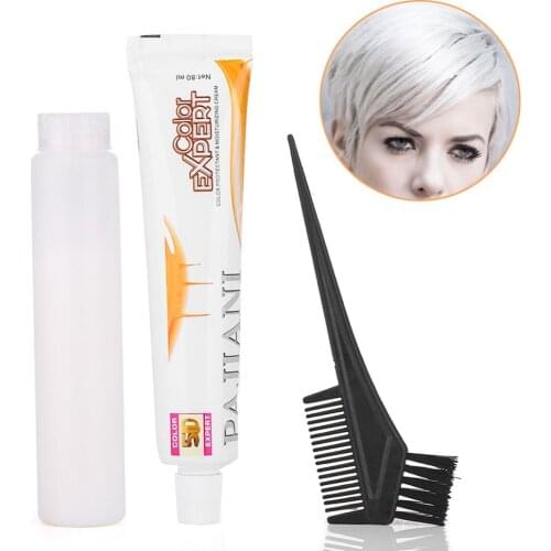 80ml/Piece Hair Whitening Cream Hair Dye Cream Bleaching Hairdressing Tool Professional Permanent Salon Hair Dye Tools