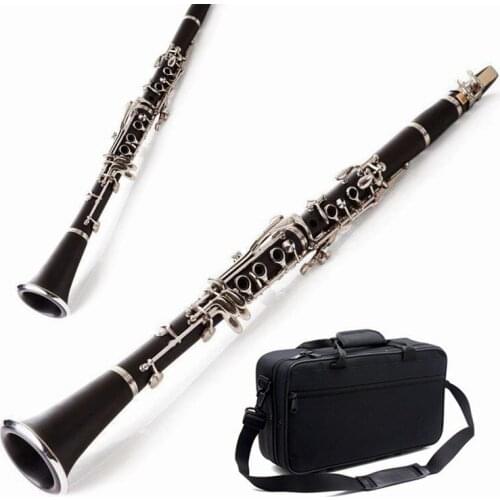 Professional Bakelite Body Bb Nickel Keys Clarinet