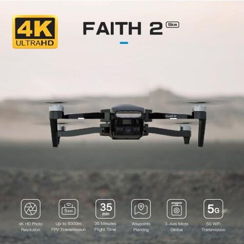 Fun 2021 Outdoor Faith 2 pro GPS Drone 4K HD Camera 3-Axis Gimbal Professional RC Quadcopter 35min Flight 5KM
