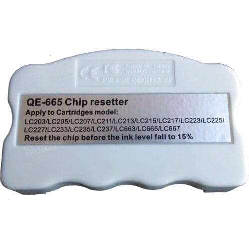LC203 chip resetter for brother cartridge LC205 LC207 LC209 MFC-J4320DW J4420 J4620 J5520 J5620 J680 J880 J885 J480 J485 J460DW