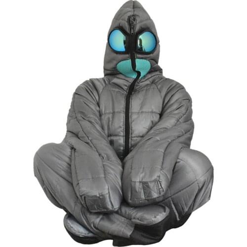 Adult full body sleeping bag Portable Wearable Sleeping Bag Comfortable Durable Pouch for Camping Lazy Sleeping Bag