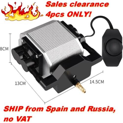 Super Powerful Fish Compressor Big Volume Aquarium Air Pump 220V Adjust Air Flow FOR Fish Farm Seafood Pool for Rusisa warehouse