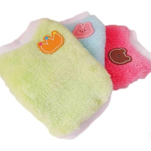 Candy Color New Dog Clothes Fleece Cat Dog Hoodies Shirt Dog Coat Jacket For Small Medium Dogs French Bulldog Corgi Pet Apparel