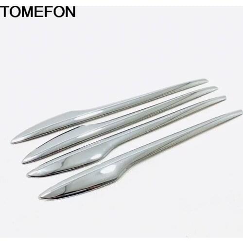 TOMEFON For Lexus UX 200h 260h 2019 Door Handle Decoration Sticker Frame Moulding Cover Trim Styling Exterior Accessories ABS