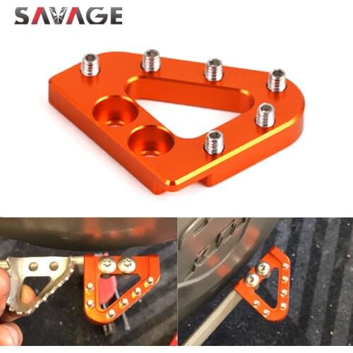 Rear Brake Pedal Step Plate Tip For 690 950 990 SMC SMC-R DUKE Enduro Supermoto/R ADVENTURE Super Enduro R SMT Motorcycle