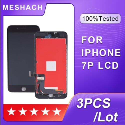 Replacement 1PCS 2PCS 3PCS Price For iPhone Wholesale Mobile Phone LCDs Screen Display Touch Digitizer Assembly For iPhone 7Plus