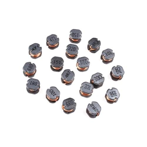 10pcs CD32/43 54 CD75 smd patch power inductor 10UH/4.7/100/101/221/331 470 220 winding inductor