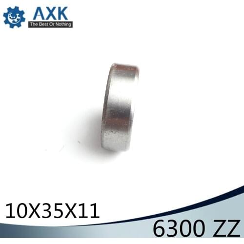 6300ZZ Bearing 10*35*11 mm ABEC-3 ( 4 PCS ) For Blower Vacuums Saw Trimmer Deep Groove 6300 Z ZZ Ball Bearings 6300Z