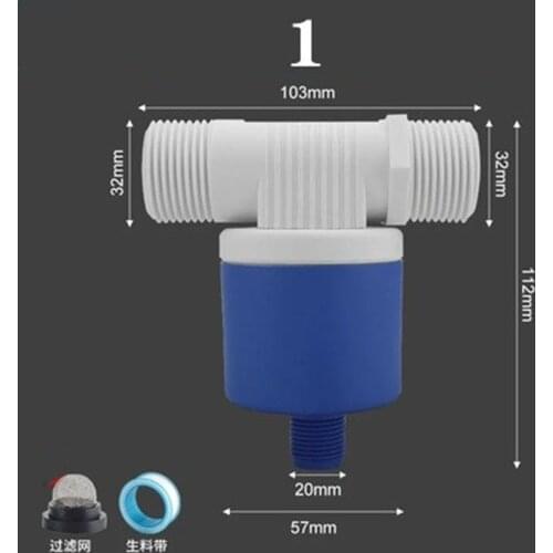 Floating Ball Valve Automatic 1/2" 3/4" 1"Float Valve Water Level Controller Tower Tank Installed Inside Liquid Level Switch