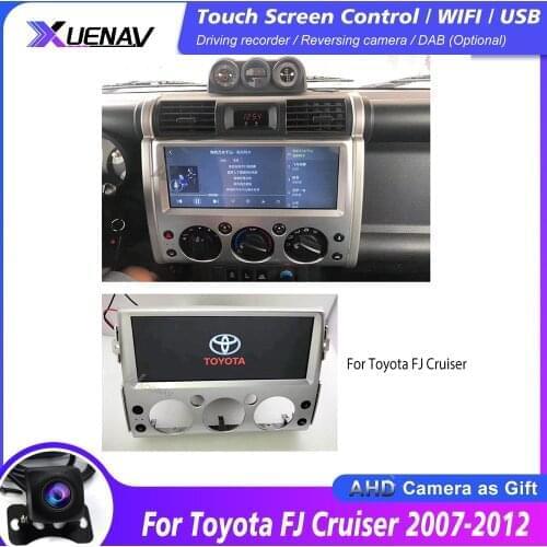 Car player for Toyota FJ Cruiser 2007 2008 2009 2010 2011 2012 Car DVD GPS Navi Auto multimedia radio player For Toyota FJ car