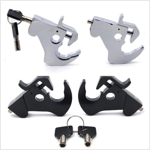 Free Shipping Detachable Locking Latch Kit For Harley Touring Sissy Bar Luggage Rack 1984-2020 Aftermarket Motor Parts Chromed
