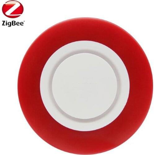 Wireless internal zigbee flashing alarm siren zigbee security loud siren speaker