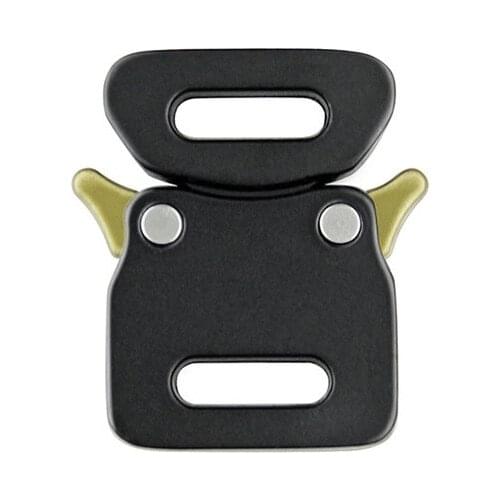 PGY 13mmAlloy Quick Side Release Buckle Mens Outdoor Tactical Belt Buckles Head DIY Clothes Webbing Strap Outdoors Accessory