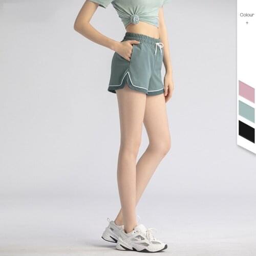 Women Sport Yoga Shorts Running Cycling Biker Shorts 2 In 1 Marathon Quick Dry New Shorts Gym Sport Pant Fitness Workout Wear