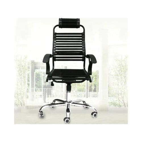 Extended Backrest Computer Chair Breathable Health Chair Double-layer Thick Rubber Band Staff Chair Office Boss Chair Fauteuil