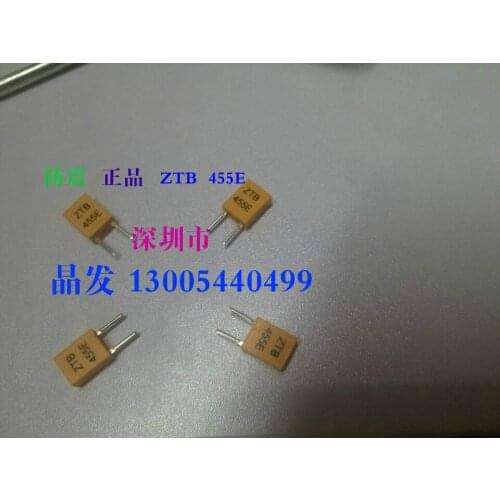 50PCS 455E ZTB455E 2P 455E crystal ceramic crystal ceramic crystal resonator 2P 455K ZTB455E