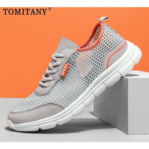 Men Casual Shoes Summer Air Mesh Breathable Running Sneakers For Men Light Weight Comfortable Outdoor Shoe Men zapatillas hombre