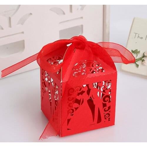 Lovely Couple Box Die Metal Cutting Dies New 2020 for Scrapbooking Gift Candy Box Greeting Card Wedding Decoration Cutter