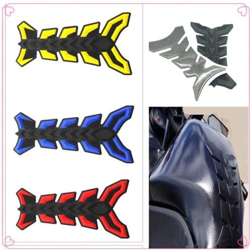 Motorcycle fish Pad Oil Gas Fuel Tank Cover Sticker Decal Protector for KTM DUKE SMR SMT 990 SupeR RC125 125 1290