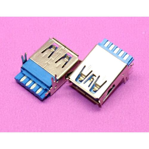 YuXi New 3.0 USB jack female USB connector port socket for notebook laptop pc