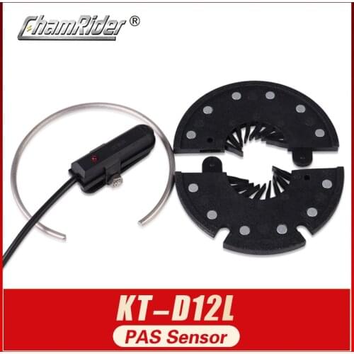 Free Shipping PAS Pedal Assist Sensor KT-D12L KT D12 D12L 12 Magnet Easy To Install