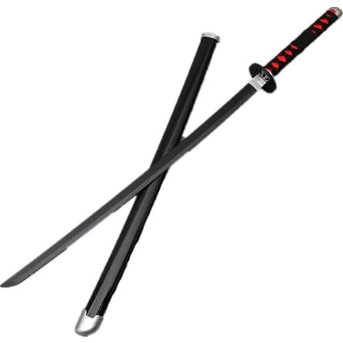 Anime Demon Slayer Cosplay Props Sword Kamado Tanjirou Cosplay Accessory Collectible Toys Gift Halloween Carnival Party Cosplay