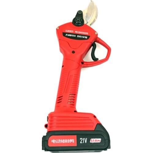 AOWEI Li-Ion Battery Pruners 32mm Electrical Loppers Coffee Tree Electric Scissors