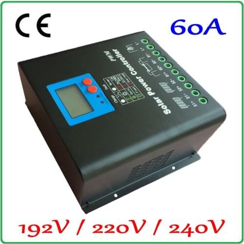Solar Controller 192V or 220V or 240V Battery Charge Regulator 60A Solar Charge Controller for Solar power station or home use