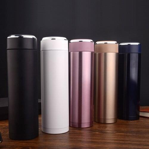 500ml Double-Wall Stainless Steel Thermos Bottle Insulated Tumbler Vacuum Flask Sport Thermal Cup BPA Free Coffee Travel Mug