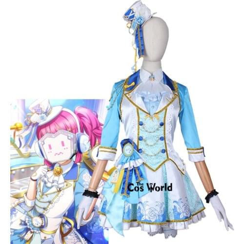 Love Live! Nijigasaki Tennoji Rina Dress Uniform Outfits Anime Cosplay Costumes