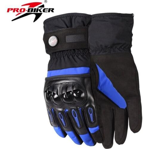 Unisex Winter Cycling Gloves Motorcycle Bike Riding Gloves Ski Gloves Long Finger Windproof Warm Waterproof Glove