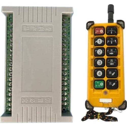 AC220V 10A 12 channel RF Wireless Remote Control switch Industrial crane switch