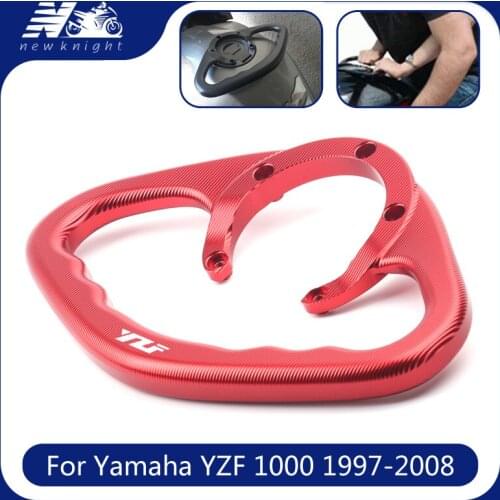 For Yamaha YZF1000 1997-2008 Motorcycle CNC Aluminum Passenger Handgrips Hand Grip Tank Grab Bar Handles Armrest Accessories