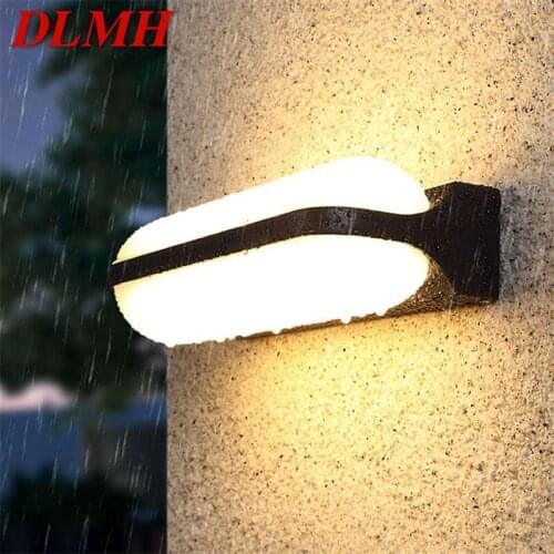 DLMH Outdoor LED Wall Sconces Patio Waterproof Simple Creative Decorative For Porch Courtyard Balcony Garden