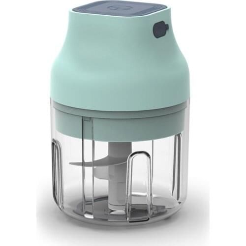 Electric Garlic Masher Portable Cordless Blender Processor Tool ABS Strong Durable Plastic Kitchen Waterproof 90mmx80mm Gadgets