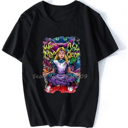 T Shirt Psychedelic Trippy Female Lucid Dream LSD MDMA XTC Ecstasy Albert Hofmann T-shirt Men Cotton T Shirt Hip Hop Tees Tops