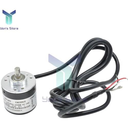 600 P/R Pulses Incremental Optical Rotary Encoder AB Two-phase 5-24V 6mm Shaft Rotary Potentiometer High Huality Electronics DIY