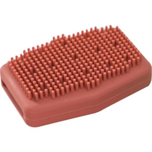 Multifunction Quick Foam Bath Brush Soft Silicone Rubbing Bubble Massage Shower Body Cleaning 9.5x6.5x2.6cm Massage Tools TK-ing