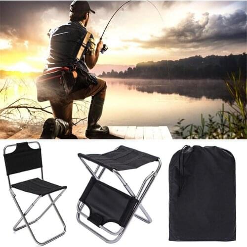 Outdoor Multifunctional Folding Chair Portable Outdoor Folding Chair Hiking Fishing Camping Picnic Backrest Stool