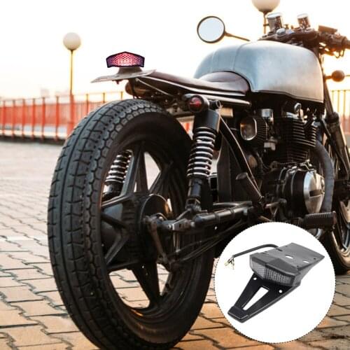 Motorcycle ATV LED Rear Tail Brake Stop Indicator Signal Lamp Universal Turn Signal Light Enduro for Bobber Dirt Bike