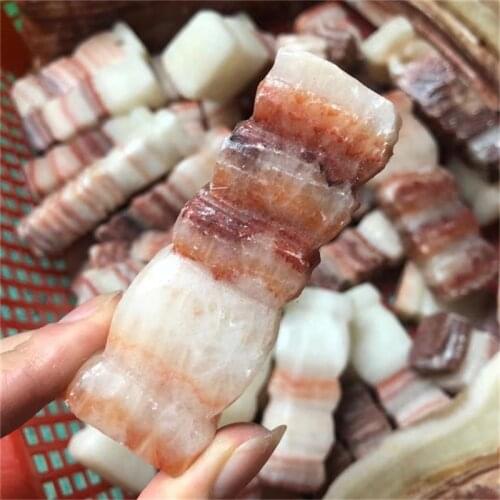 New arrivals natural crystal quartz specimen pork crystals healing stone raw for decoration