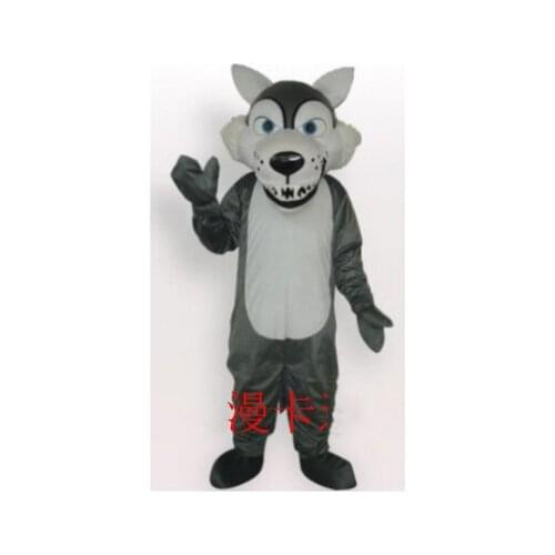 Plush Wolf Mascot Costumes Adult Size Fancy Dress New Style for halloween Easter carnival party outfit