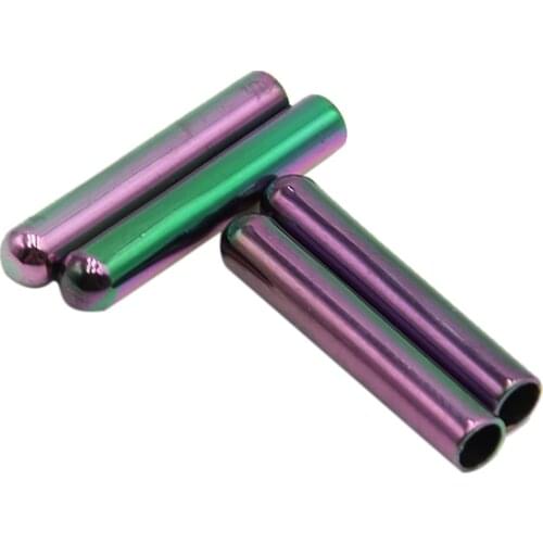 Luxury 4pcs/set Round Colorful metal aglets for DIY Shoelaces Drawstring Women Men Shoe Lace Tips Clothes Accessories