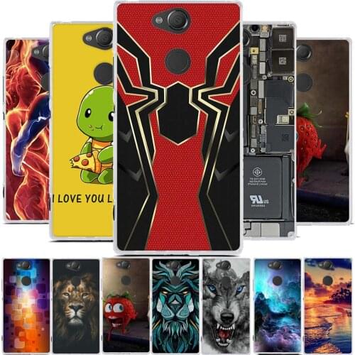 TPU Silicone Bumper For Sony Xperia XA2 Soft Case 3D Print For Sony Xperia XA2 Dual Phone Cover For Sony Xperia XA2 Funda Case