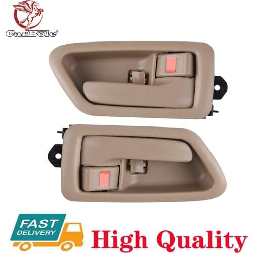 Inside Inner Door Handle For Toyota Camry 1997-2001 Avalon Sequoia Tundra Front Rear Left Right Beige Interior Door Handle