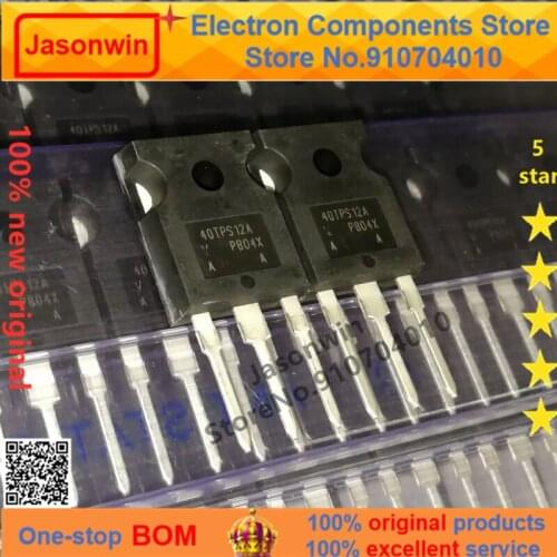 100% nuevo 50 unids/lote original Silicon controlled rectifier 40TPS12A 40A 120V 40TPS12APBF TO-247 Transistor