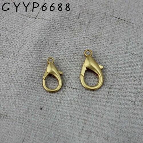 4-30pcs Special gold Lobster clasp Fittings Connector Components Hardware Handbag weekend bags hanger small hook