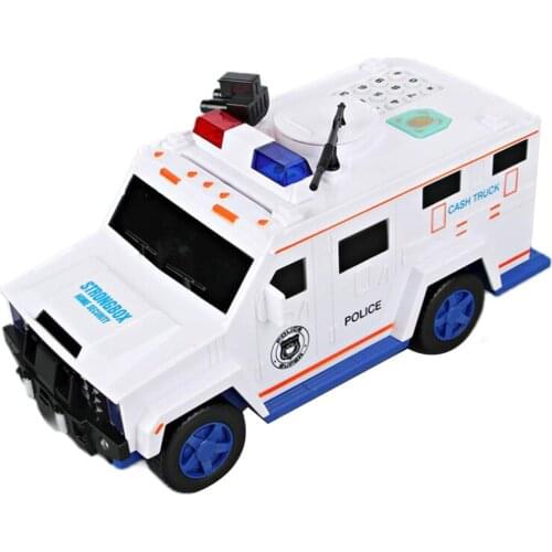 Banknote Car Auto-rolling Money Password Fingerprint Piggy Bank Child Boy Piggy Box Creative Piggy Bank